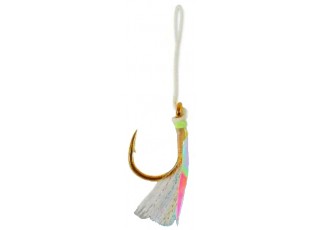 Hayabusa Single Assist Hook Glow