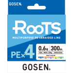 Gosen RooTS PE X4 Multicolor 300 m