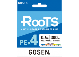 Gosen RooTS PE X4 Multicolor 300 m