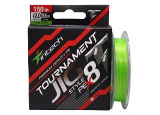 Intech Tournament Jig Style PE X8 150 m Fluo Green