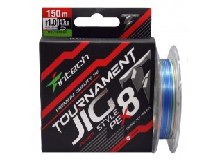 Intech Tournament Jig Style PE X8 150 m Multicolor