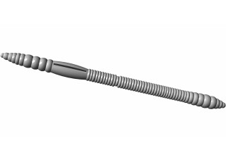 Libra Lures Bass Fat Stick Worm 128