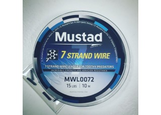 Mustad 7 Strand Wire Leader 10 m