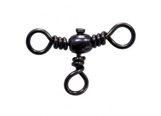 Mustad Barrel 3 Way Cross Swivel