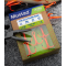Mustad KVD Elite Round Bend Treble Hook UV Orange