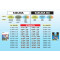 Owner Kizuna EX X8 Invisible Blue 150 m