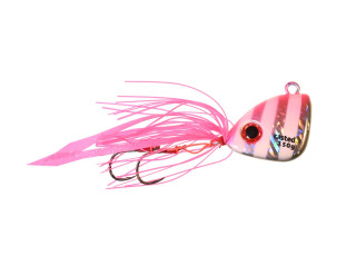 Pink Silver Zebra Glow