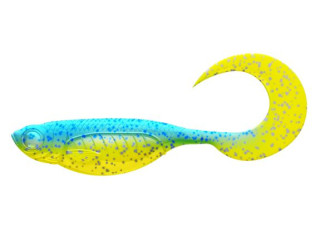 127 - Lime Chartreuse / Blue