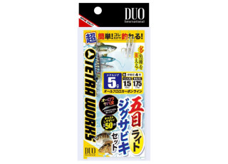 DUO Tetra Works Light Jig Sabiki Set 5 gr