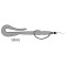 Libra Lures Bass Crazy Twist Tail Worm 140
