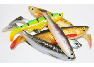 Savage Gear 3D Bleak Paddle Tail 8 cm